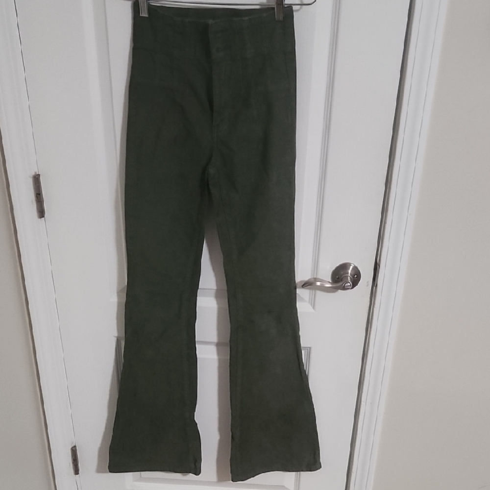 We The Free Olive Corduroy Pants